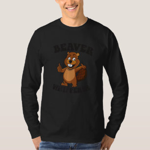 Team Beaver And Beaver Lumberjack Costume Dam Beav T-Shirt
