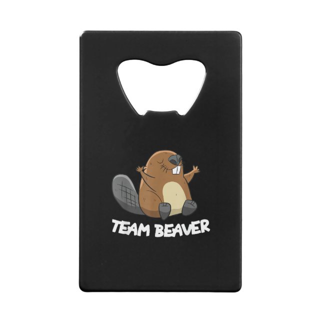 Team Beaver Funny Beaver (Front)