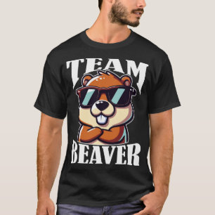 Team Beaver Funny T-Shirt