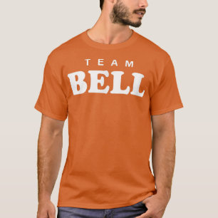 Team Bell Personalized Surname Bride Groom Family T-Shirt