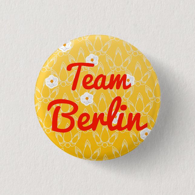 Team Berlin 3 Cm Round Badge (Front)
