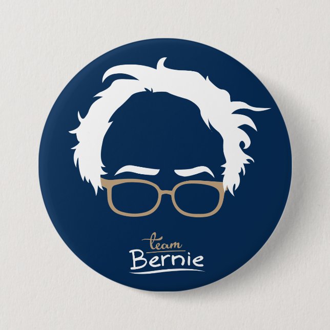 Team Bernie - Bernie Sanders for President 7.5 Cm Round Badge (Front)