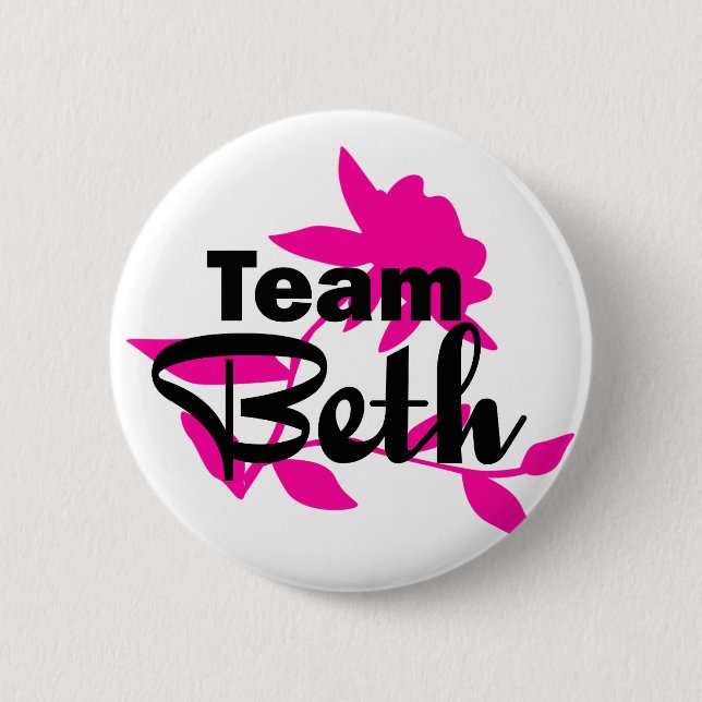 Team Beth Button (Front)