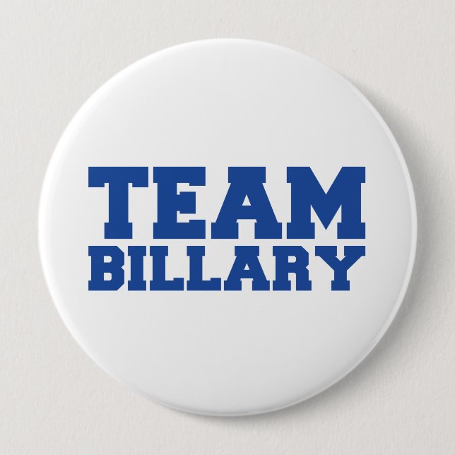 TEAM BILLARY CLINTON.png 10 Cm Round Badge (Front)