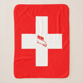 Team Bobsled Switzerland Sherpa Blanket