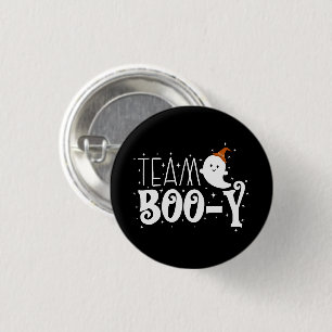 Team Booy, October Halloween Gender Reveal Gifts 3 Cm Round Badge