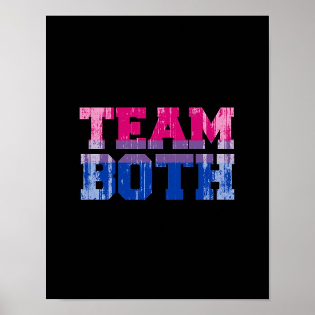 Team Both distressed.png Poster (Front)