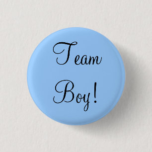 Team Boy 3 Cm Round Badge