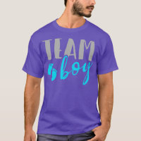 Team Boy Gender Reveal Baby Shower Merch