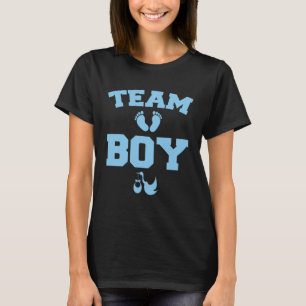 Team Boy Gender Reveal Team Blue Gender Reveal T-Shirt