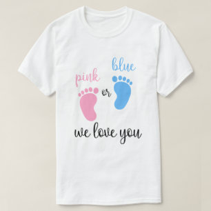 Team Boy Girl Gender Reveal Gift T-Shirt