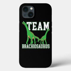 Team Brachiousaurus Dinosaur Future Paleontologist iPhone 13 Case