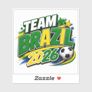 TEAM BRAZIL 2026 Soccer Fan Brazilian