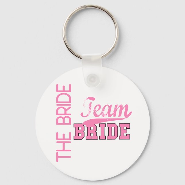Team Bride 1 BRIDE Key Ring (Front)