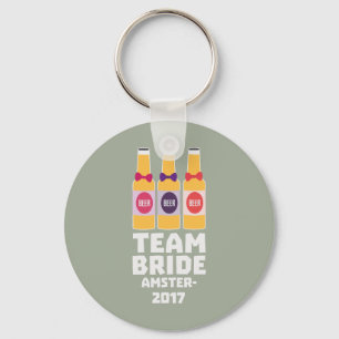 Team Bride Amsterdam 2017 Zn034 Key Ring