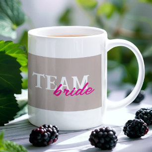 Team Bride Bachelorette Mugs – Cute & Customisable