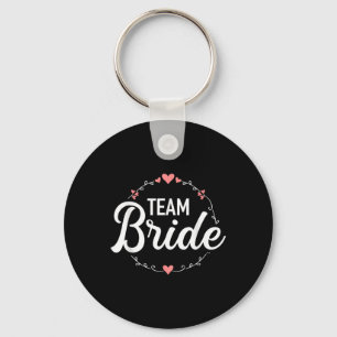 Team Bride Bachelorette Party  Key Ring