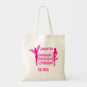 Team Bride bachelorette party Tote Bag