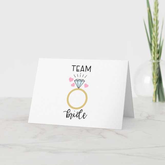 Team Bride Card (Front)
