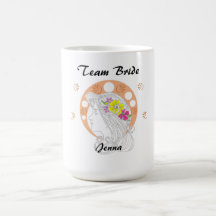 Team Bride | Customisable Hand Sketch