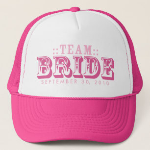 "TEAM BRIDE" Customised Wedding Day Trucker Hat
