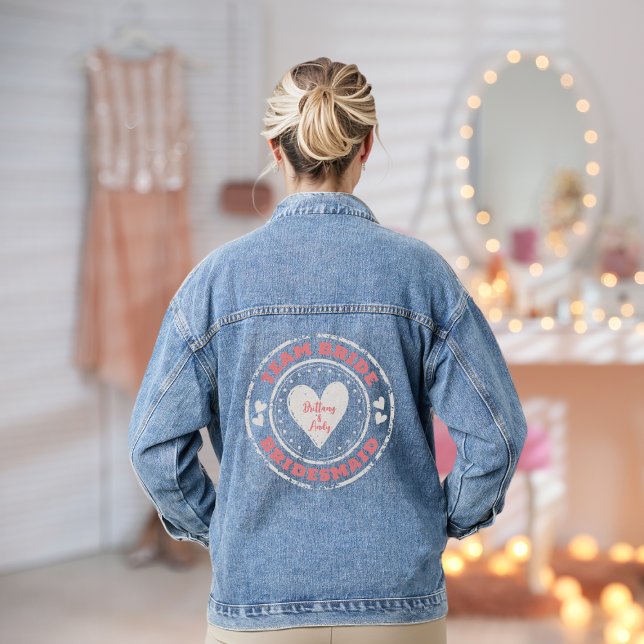 Team Bride Denim Jacket (Creator Uploaded)