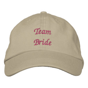 Team Bride Embroidered Hat