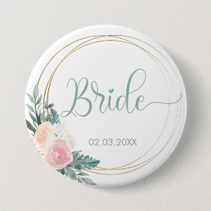 TEAM BRIDE Floumen Kranz Button