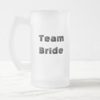 Team Bride Frosted Mug