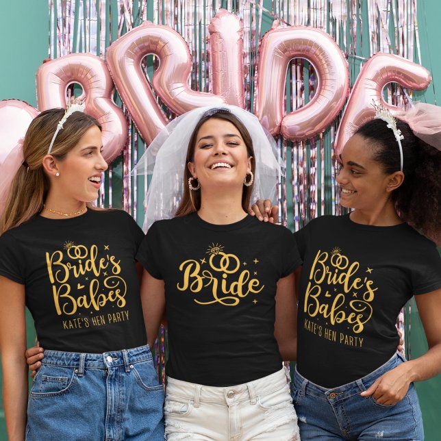 Team Bride , Funny Bachelorette Party T-Shirt (Creator Uploaded)