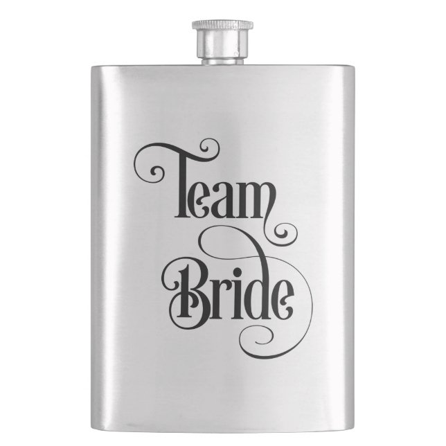 Team Bride Hip Flask (Front)
