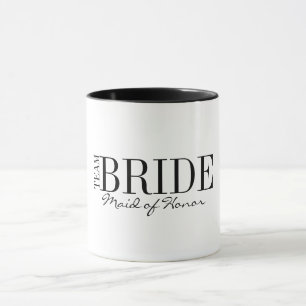 Team Bride Maid of Honour Bridal Party Coffee Mug