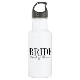 Team Bride Maid of Honour Bridal Party Water Bottl 532 Ml Water Bottle