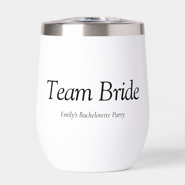 Team Bride Modern Bachelorette (Front)