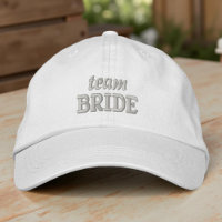Team Bride Modern Simple Typography Wedding