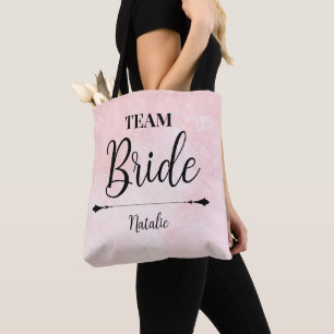 Team Bride Personalised Tote Bag
