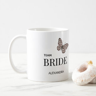 Team Bride Personalised Wedding Design Coffee Mug
