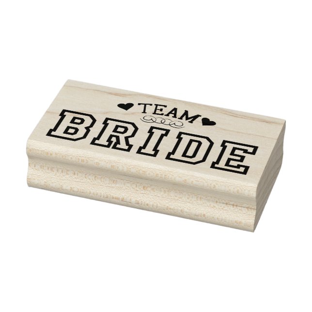 Team Bride Rubber Stamp (Stamp)
