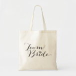 Team Bride Script Diamond Bridal Party Wedding Bag<br><div class="desc">Designed by fat*fa*tin. Easy to customise with your own text,  photo or image. For custom requests,  please contact fat*fa*tin directly. Custom charges apply.

www.zazzle.com/fat_fa_tin
www.zazzle.com/color_therapy
www.zazzle.com/fatfatin_blue_knot
www.zazzle.com/fatfatin_red_knot
www.zazzle.com/fatfatin_mini_me
www.zazzle.com/fatfatin_box
www.zazzle.com/fatfatin_design
www.zazzle.com/fatfatin_ink</div>