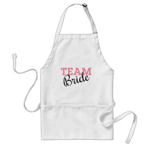 Team Bride Script Standard Apron