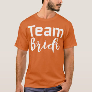 Team Bride She Said Yes Cute Bride To Be Design 1 T-Shirt