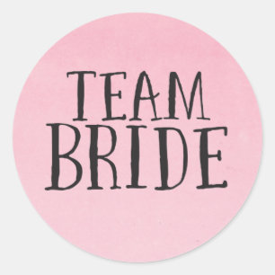 Team Bride Stickers