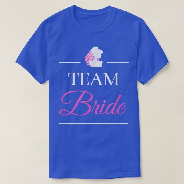 Team Bride  T-Shirt (Design Front)