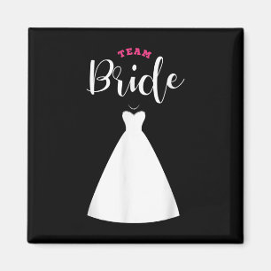 Team Bride Team Groom Bachelor Party Wedding Magnet
