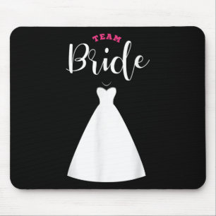 Team Bride Team Groom Bachelor Party Wedding  Mouse Mat