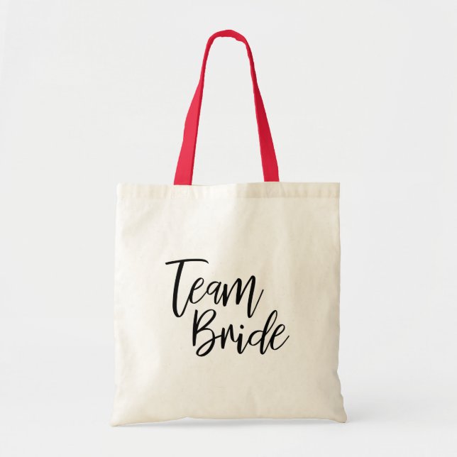 Team Bride Tragetasche JGA Tote Bag (Front)