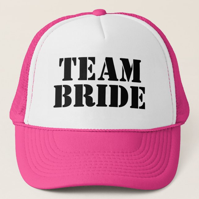 Team Bride Trucker Hat (Front)
