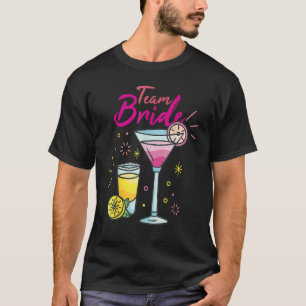 Team Bride Wedding Bride To Be Bachelorette Bridal T-Shirt