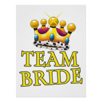 Team Bride wedding crown