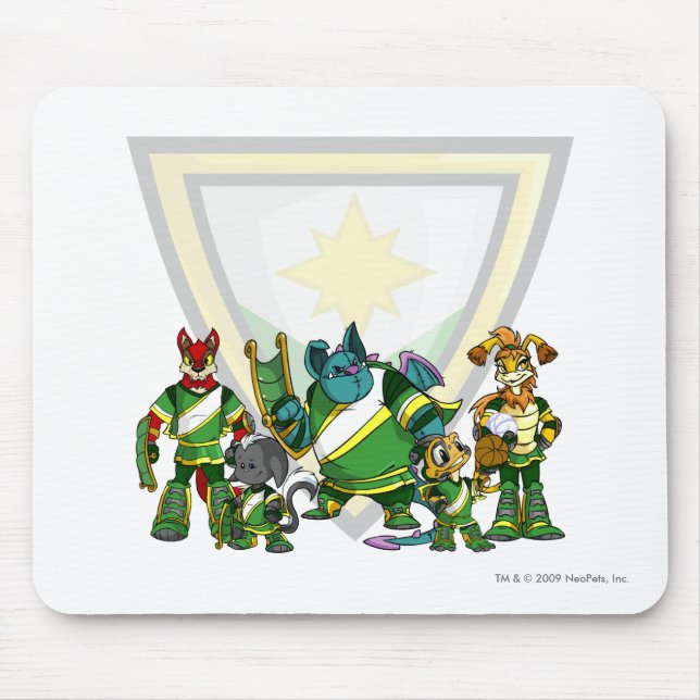 Team Brightvale Group Mouse Mat (Front)